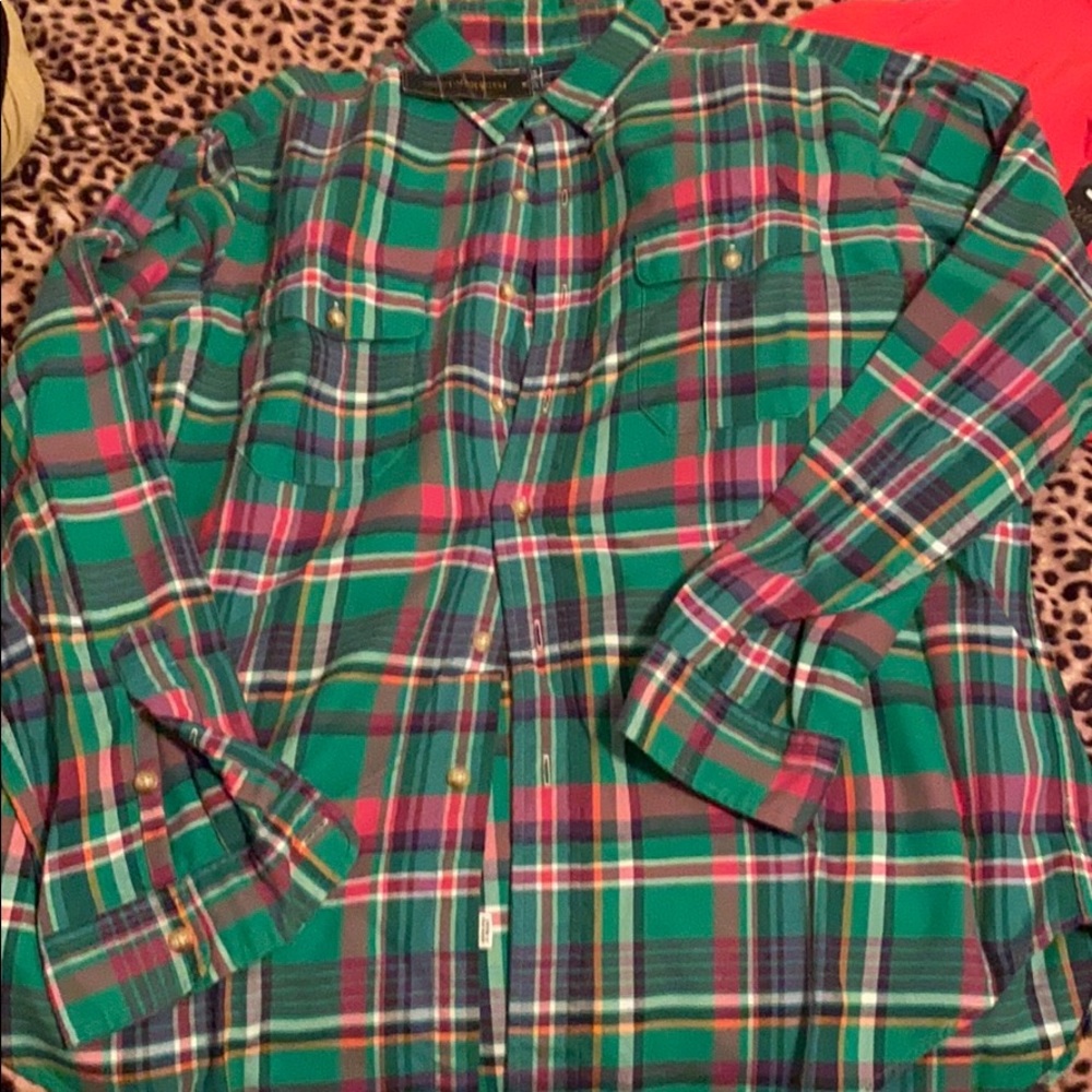 Polo Ralph Lauren men’s plaid shirt
